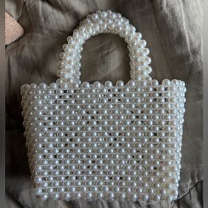 Pearl bag - great for brides